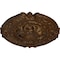 Ekena Millwork Southampton Ceiling Medallion (Fits Canopies up to 2 3/4"), 16 3/8"OD x 1 3/4"P, Root Beer Crackle CM17SORBC - alternate 3